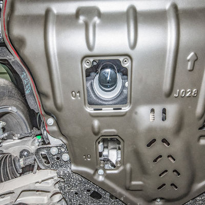 Placa de deslizamiento de aleación de manganeso y aluminio de plata para el motor y la transmisión de Jeep Cherokee