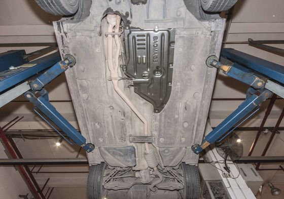 Protección de blindaje bajo el cuerpo de aleación de aluminio para la placa de protección de la placa de deslizamiento de la transmisión de BMW