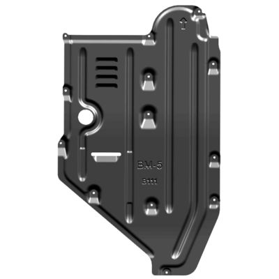 Protección de blindaje bajo el cuerpo de aleación de aluminio para la placa de protección de la placa de deslizamiento de la transmisión de BMW