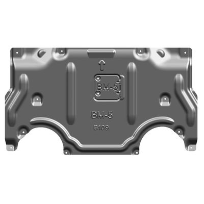 espesor personalizado modelo de automóvil BMW placa de patinaje placa de protección del motor protección debajo del cuerpo