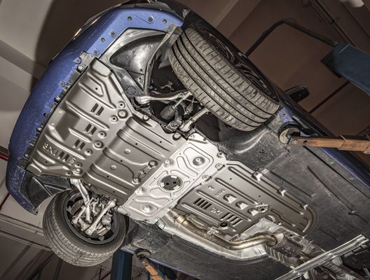 BMW 3-SERIES F31 placa de deslizamiento de aleación de aluminio placa de protección del motor para una protección mejorada