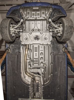 Placa de deslizamiento para BMW Serie 3 G-2020 Placa de protección del motor Casilla de transferencia del radiador Bajo el cuerpo