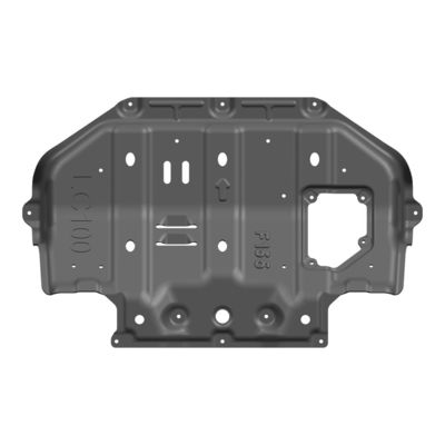 Toyota LC 100 Off-road 4X4 Kit de protección bajo la carrocería de aluminio tubo de escape Protector de patinaje placa