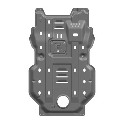 Placa de deslizamiento de aleación de aluminio magnesio personalizada para protección exterior de vehículos 4x4