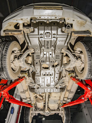 Placa de deslizamiento del tanque de combustible de blindaje de protección para ISUZU MU-X DMAX