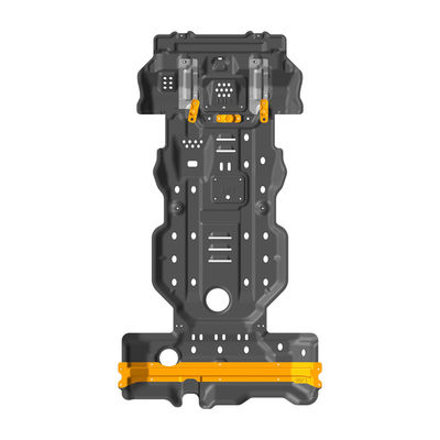 Placa de baja de aleación de aluminio para Toyota Prado LC120