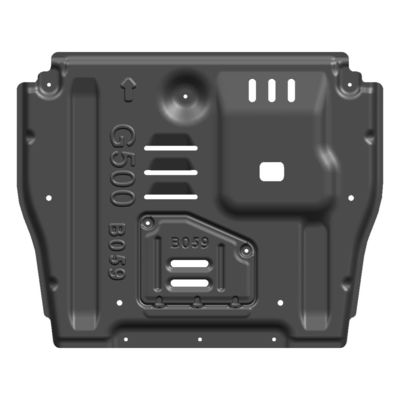 Mercedes G500 Accesorios OEM Aluminio de aleación de escudo para la protección de la carrocería