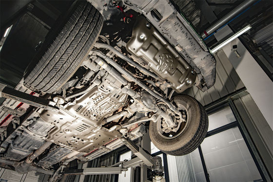 Jeep Wrangler Híbrido de coche eléctrico 3D Protección bajo el cuerpo Protección de la batería Escudo de plata