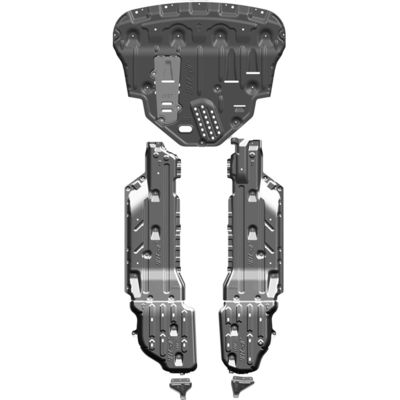 JEEP Comandante 2022 Placas de patinaje OEM Universal Placa Bash