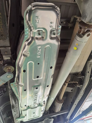 Placa de deslizamiento 3D en aleación de aluminio para armaduras de tren