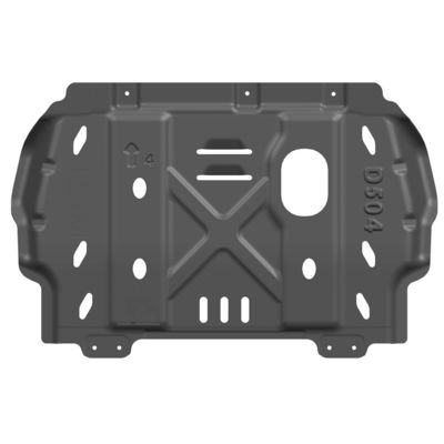Año 2002-2010 DONGE RAM 1500 4WD placa de protección para el cuerpo de aleación de aluminio