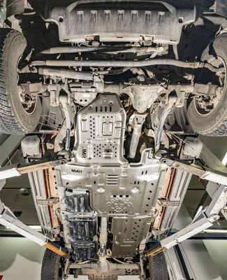 JEEP Wrangler placa de patinaje Proteger los componentes debajo de la carrocería con protector de chasis de magnalium