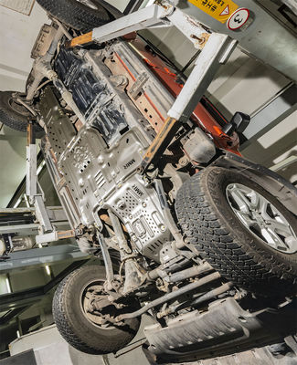 JEEP Wrangler placa de patinaje Proteger los componentes debajo de la carrocería con protector de chasis de magnalium