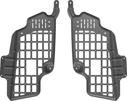 Estante de la maleta del Jeep Toyota con extrusión de aluminio Almacenamiento de equipaje fuera de carretera