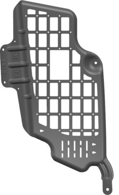 Estante de la maleta del Jeep Toyota con extrusión de aluminio Almacenamiento de equipaje fuera de carretera