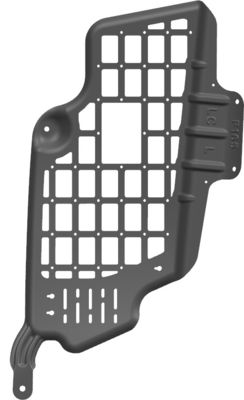 Estante de la maleta del Jeep Toyota con extrusión de aluminio Almacenamiento de equipaje fuera de carretera