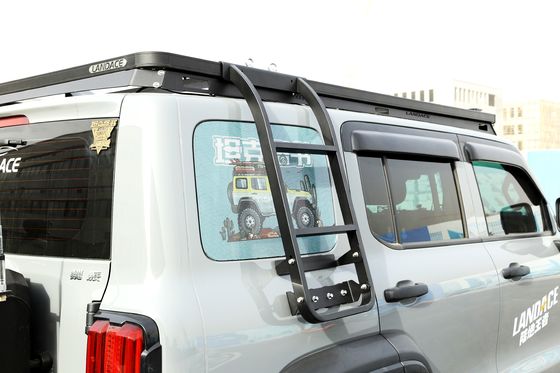 18-23 Wrangler Rubicon Jeep Fitment Directo de aluminio para el techo escalera para el tanque 300
