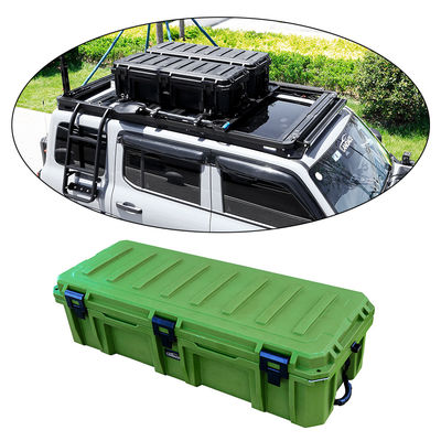 Cuadro para vehículos de todo el camino Lldpe herramienta de plástico Kit de herramientas de automóviles caja de almacenamiento caja de almacenamiento de techo de automóvil