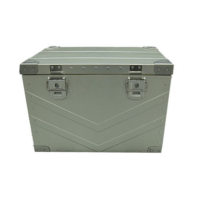 Contenedor de alimentos Caja de almacenamiento de acampada de aluminio