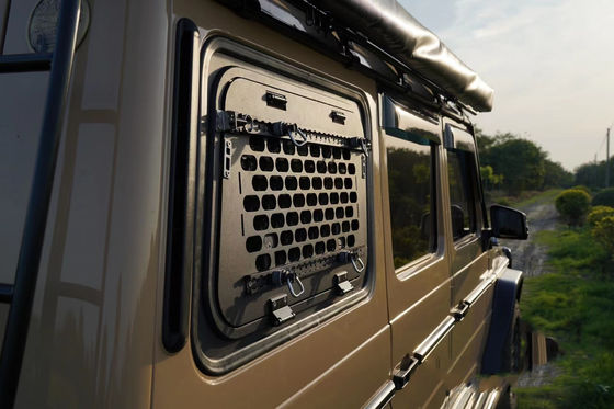 Ventana trasera de ala de gaviota de aleación de aluminio para Mercedes Clase G W463 dentro de 1989