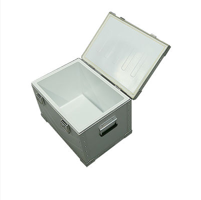 Caja de almacenamiento para camping al aire libre de aleación de aluminio recubierta en polvo 600*400*300mm