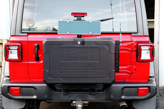 JEEP 4*4 Caja de almacenamiento de puerta trasera de uso pesado fuera de carretera con revestimiento resistente a la corrosión