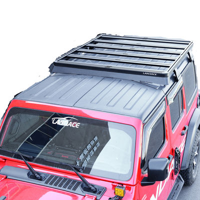 Estantes de techo duros para Jeep Wrangler JL Extrusión de aluminio para un rendimiento superior
