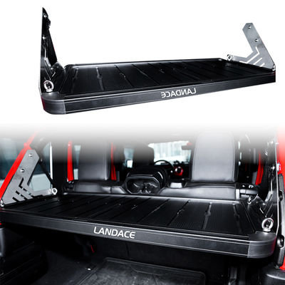Estante de almacenamiento de carga trasera de aluminio para Jeep Wrangler Posición de ajuste Carga trasera