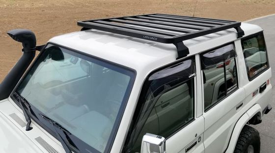 Reposables de techo de vehículos 4X4 recubiertos en polvo para Toyota Land Cruiser LC79 Peso neto 23,5 kg