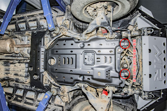 Servicio OEM Aceptado 4x4 de aluminio de aleación de acero FJ Cruiser Chasis y placa de deslizamiento