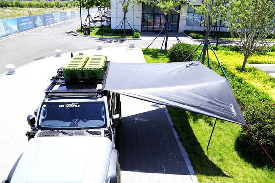 Tenda de toldo lateral de vehículo de telas de Oxford 4WD a prueba de agua para acampar al aire libre y dosel