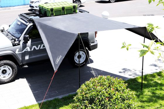 Tenda de toldo lateral de vehículo de telas de Oxford 4WD a prueba de agua para acampar al aire libre y dosel