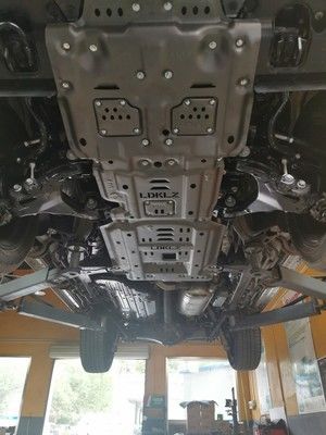 Toyota Land Cruiser LC100 Magnalium Motor Shield para caja de cambios Protector de caja de transferencia