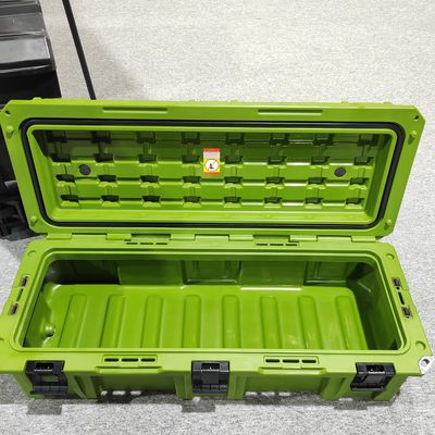 Caja de herramientas de alta resistencia de 110L para el bastidor de techo de automóviles soporte de expansión hecho de plástico LLDPE