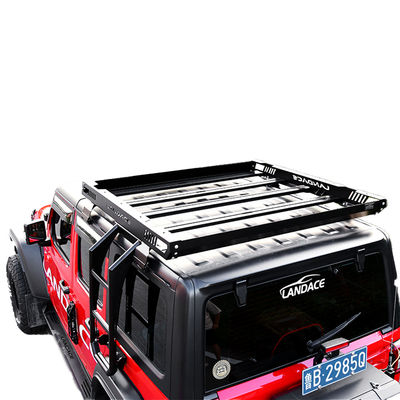 Jeep Wrangler Rubicon 18-23 Cajas de techo para vehículos todoterreno con soporte directo para transportadores de carga