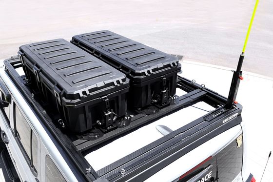 Cuadro de herramientas para el techo de automóviles de color marrón 110L Volumen 2023 Más popular Fuerte y duradero
