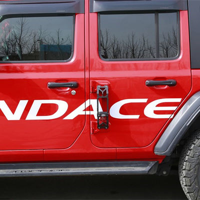 2007-2008 CNC grabado de aleación de aluminio Pedal de paso de la puerta del coche para Wrangler Rubicon