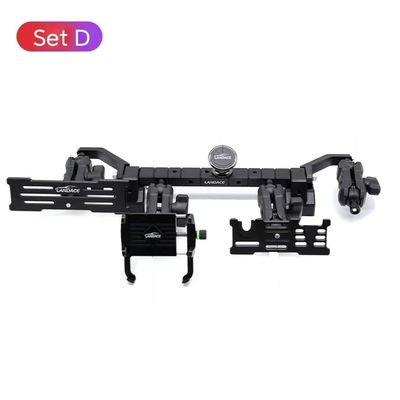 Consola central Tablero de mando Soporte de teléfono para Jeep Wrangler Accesorio soporte negro