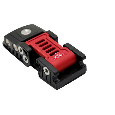 Cubierta de cerradura con capucha negra para Jeep Wrangler JL Diseñada para productos de almacenamiento y mesas