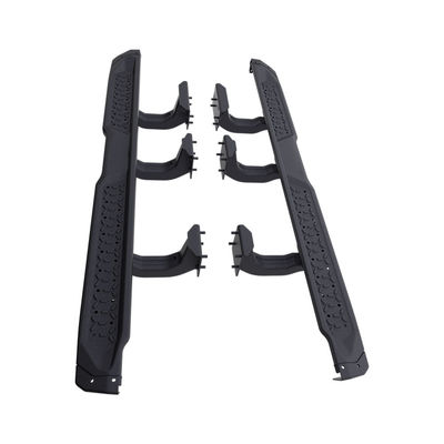 Los rieles laterales de aleación de aluminio y los pasos de protección son perfectos para Jeep Wrangler JL JK Access