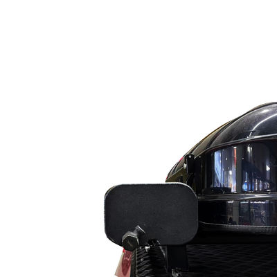 Negro 26L de alta presión en el aire libre para acampar ducha tanque de agua para 4WD techo de automóvil de alta presión