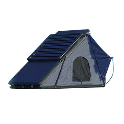 Tienda de techo de aluminio de cáscara dura para 4 personas Camper abierto tamaño 210 * 143 * 163cm
