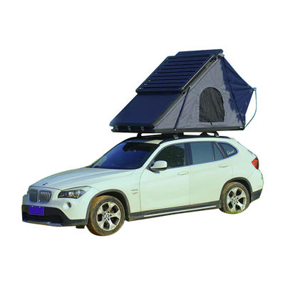 Tienda de techo de aluminio de cáscara dura para 4 personas Camper abierto tamaño 210 * 143 * 163cm