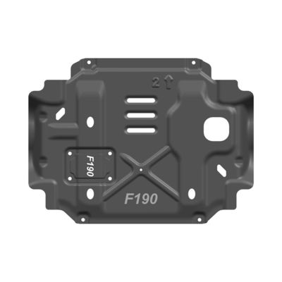 Placa de deslizamiento de la base del motor delantero de Magnalium para 22 Toyota Tundra