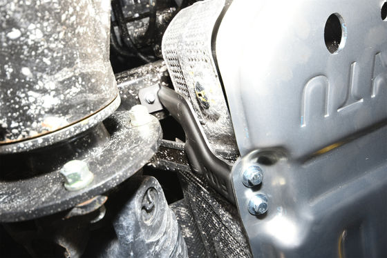 Placa de deslizamiento de la base del motor delantero de Magnalium para 22 Toyota Tundra