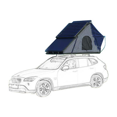 Experiencia Comodidad y conveniencia para 4 personas Tienda en el techo de un coche de cáscara dura 210*143*163cm