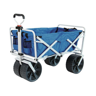 Carrito plegable ergonómico de mango resistente y ligero para campamento y jardín