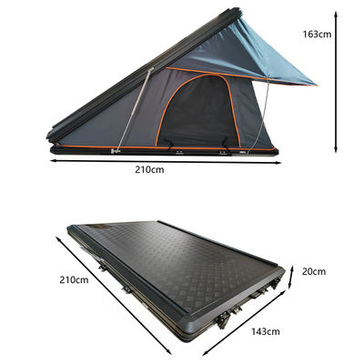 Una habitación de 4 a 5 personas carpa de techo tienda de campaña superior con escalera lateral universal impermeable 2.1m