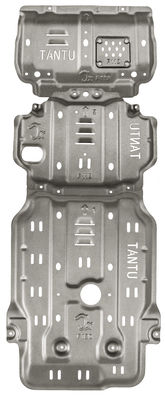 18Toyota Tundra Motor Shield Chasis Guardia de la tabla de protección de barro Guardia de salpicaduras de magnalium