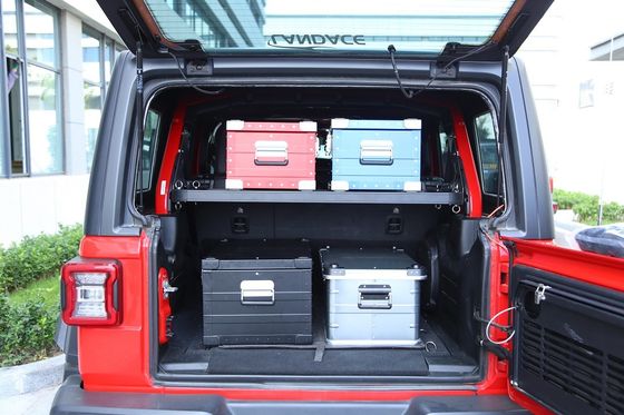 Soluciones de almacenamiento fuera de carretera de extrusión de aluminio para Jeep Wrangler 4x4 listo para la aventura